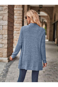 Open Front Cardigan with Pockets