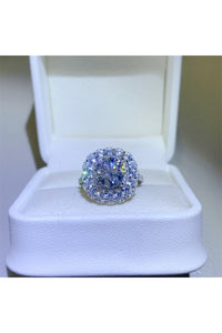 2 Carat Moissanite 925 Sterling Silver Ring
