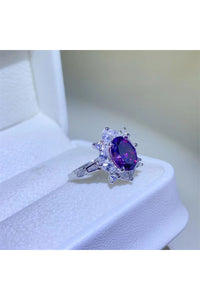2 Carat Moissanite 925 Sterling Silver Ring