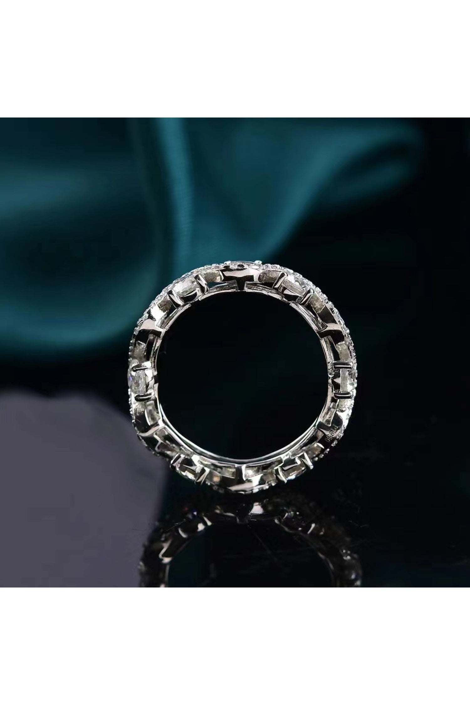 Moissanite 925 Sterling Silver Ring
