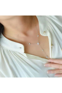1.5 Carat Moissanite 925 Sterling Silver Necklace