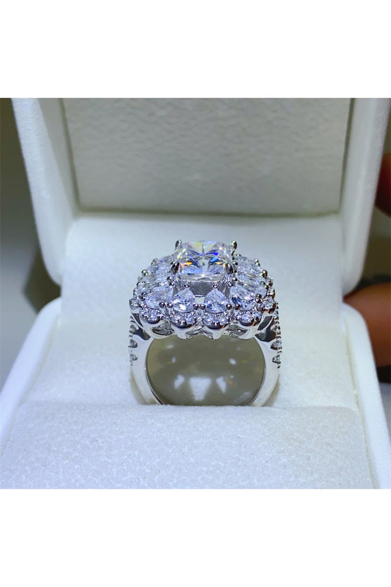 3 Carat Moissanite 925 Sterling Silver Ring