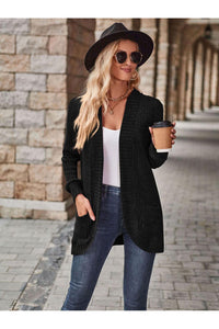 Open Front Cardigan with Pockets