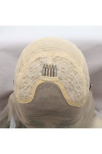 13*3" Lace Front Wigs Synthetic Mid-length Straight 12" 130% Density