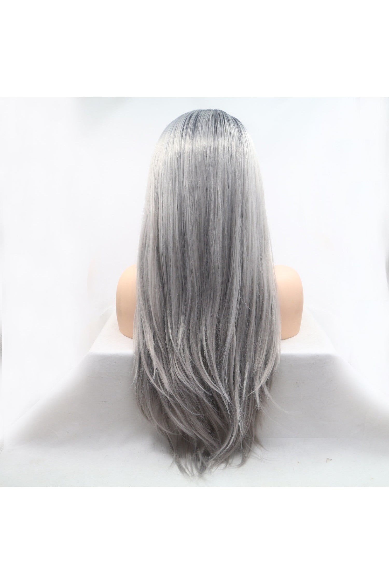 13*3" Lace Front Wigs Synthetic Long Straight 24" 130% Density