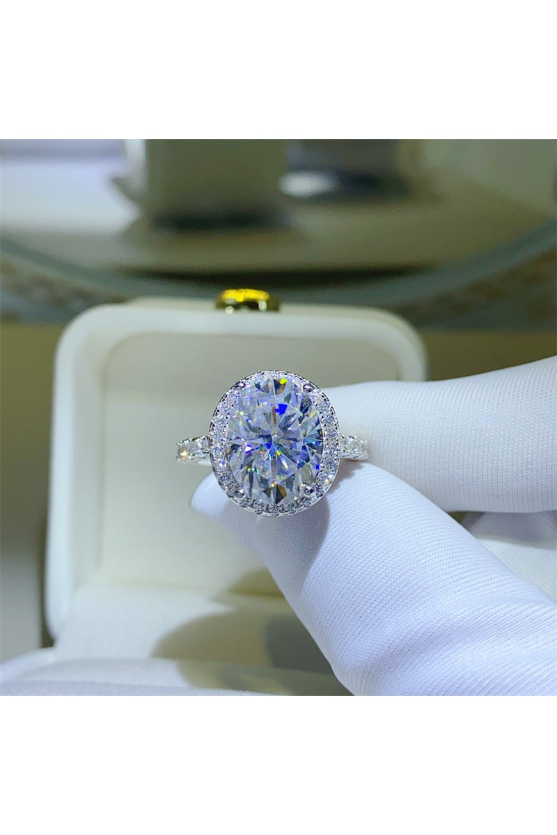 5 Carat Moissanite 925 Sterling Silver Ring