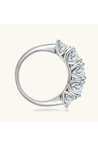 3.6 Carat Moissanite 925 Sterling Silver Ring