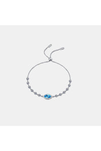 1 Carat Moissanite 925 Sterling Silver Bracelet