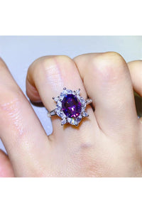 2 Carat Moissanite 925 Sterling Silver Ring