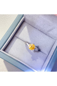 2 Carat Moissanite 925 Sterling Silver Ring