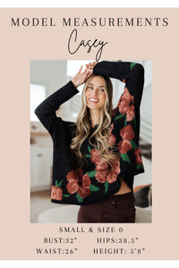 Among The Flowers Floral Top