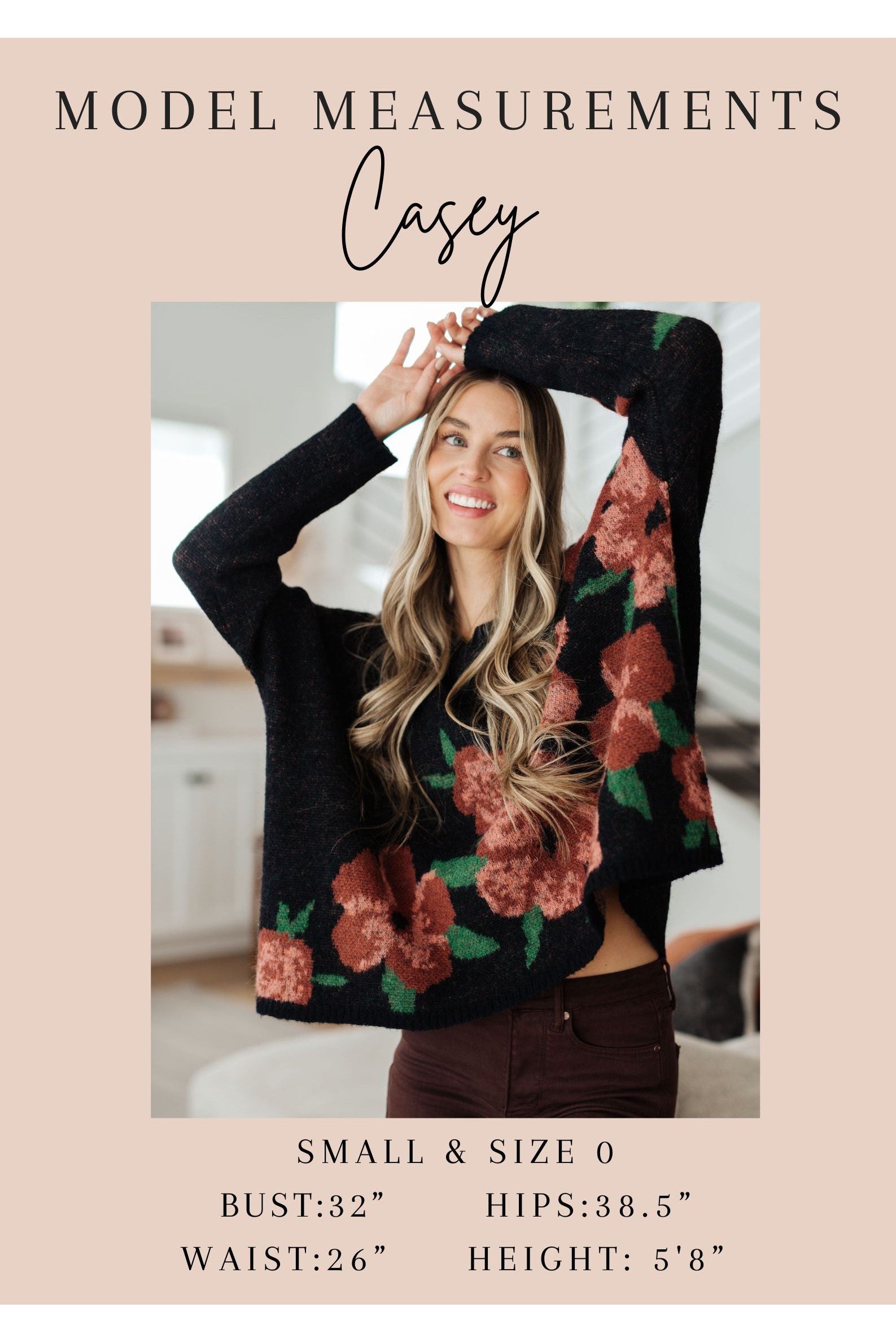Among The Flowers Floral Top