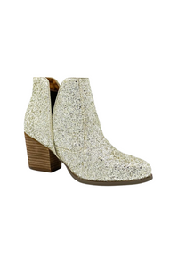Fiera Booties in Gold