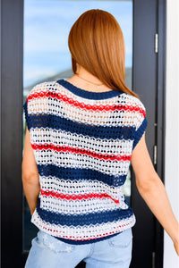 Home of the Brave Dolman Sleeve Top