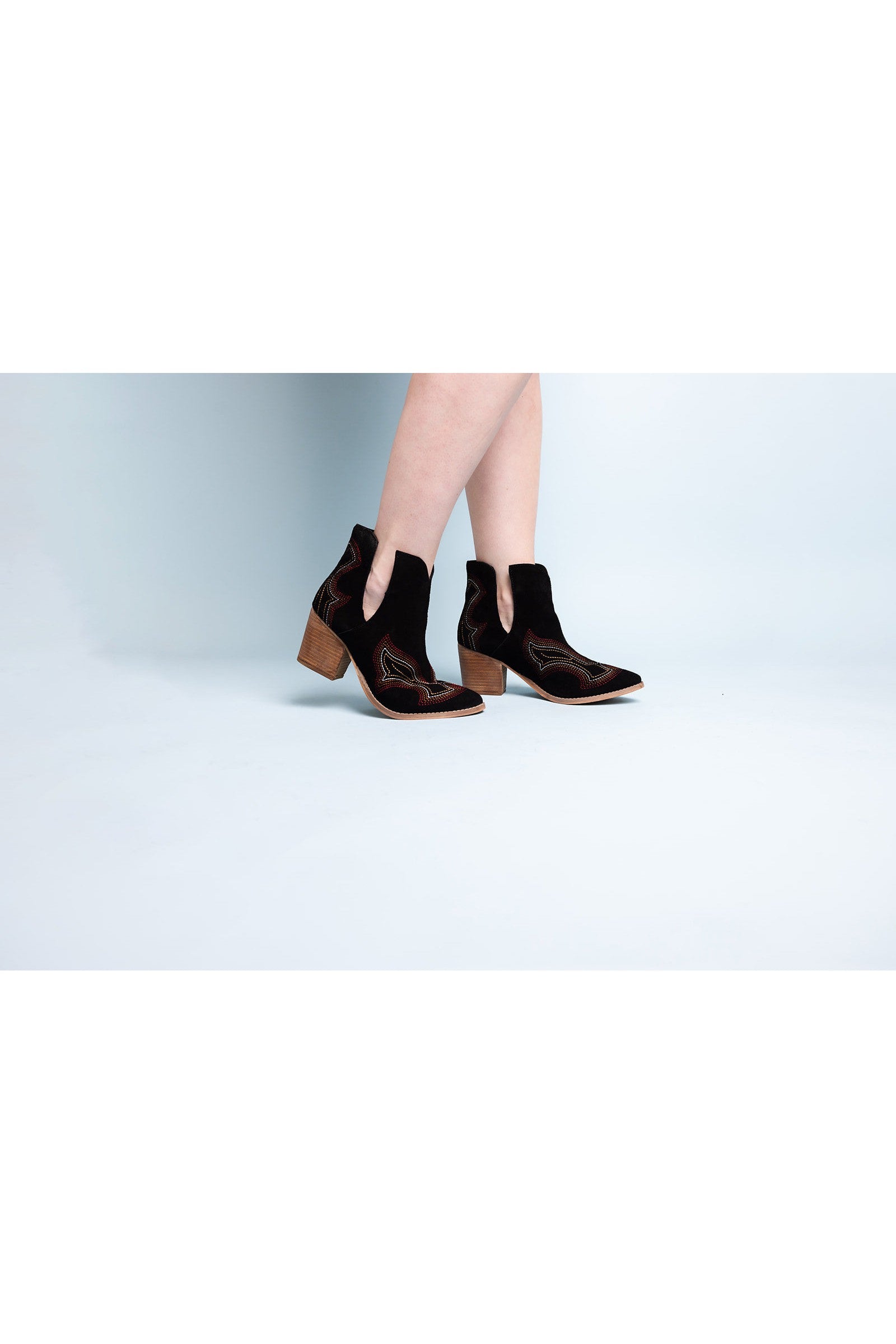 Journee Ankle Boots in Tan