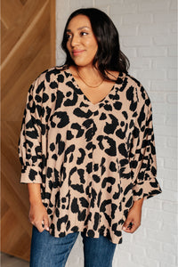 She's Got Eyes of Gold Batwing Blouse