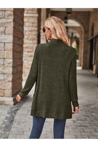 Open Front Cardigan with Pockets