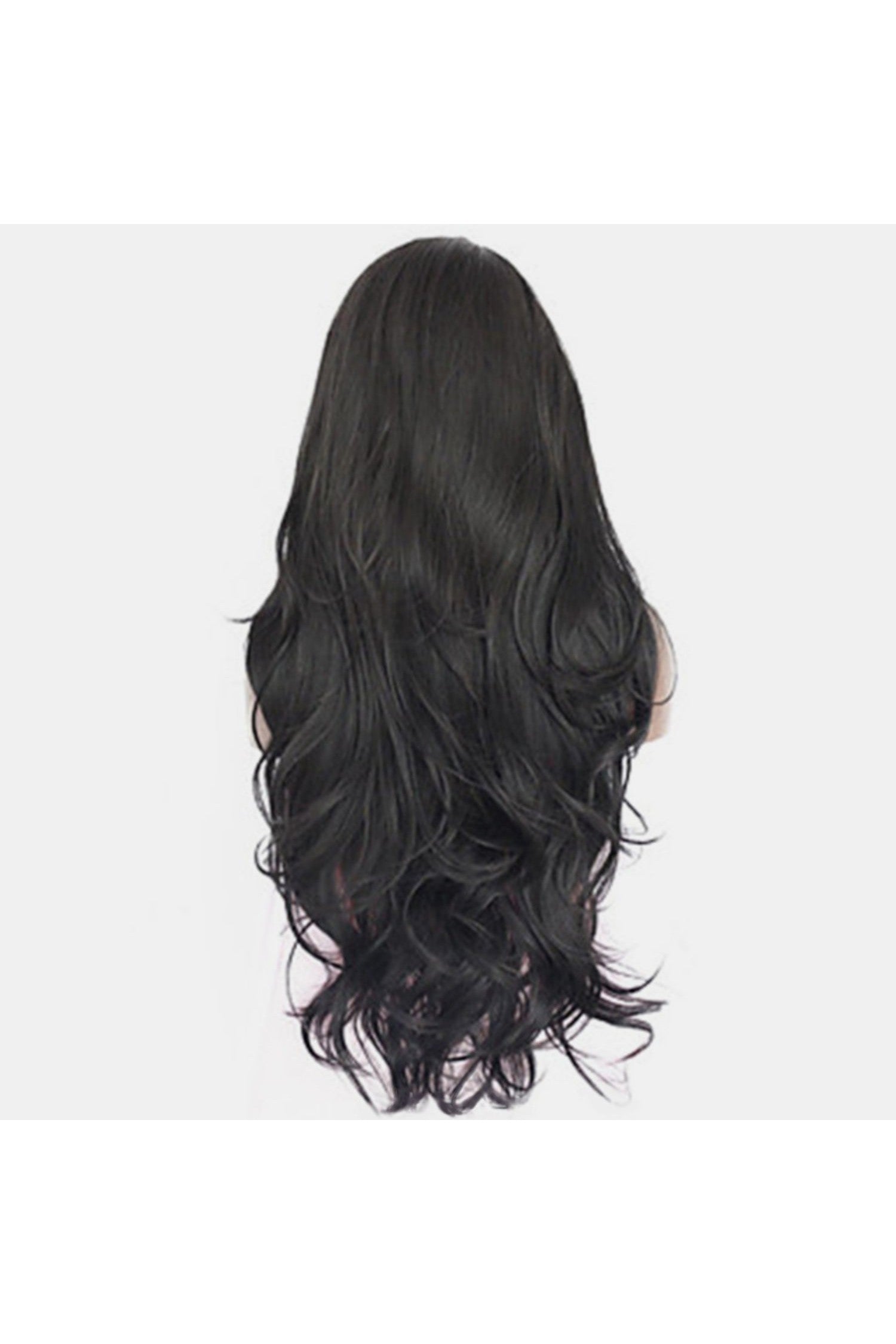 13*3" Lace Front Wigs Synthetic Long Wavy 24" 130% Density