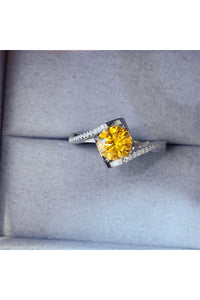 1 Carat Moissanite 925 Sterling Silver Ring