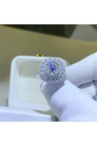 2 Carat Moissanite 925 Sterling Silver Ring
