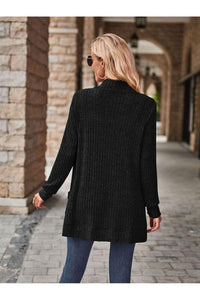 Open Front Cardigan with Pockets