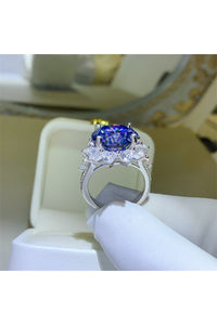 10 Carat Moissanite 925 Sterling Silver Ring
