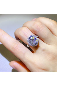 5 Carat Moissanite 925 Sterling Silver Ring