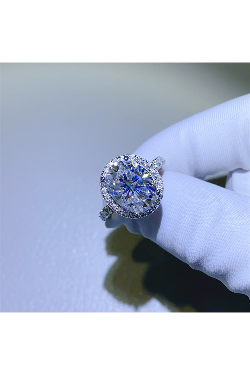 5 Carat Moissanite 925 Sterling Silver Ring