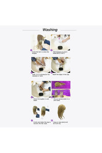 13*3" Lace Front Wigs Synthetic Mid-length Straight 12" 130% Density