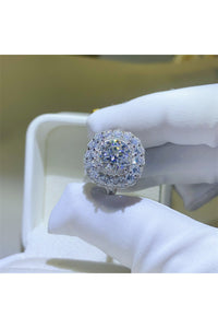 2 Carat Moissanite 925 Sterling Silver Ring