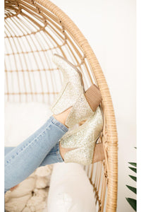 Fiera Booties in Gold