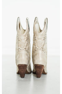 Houston Western Boots in Champagne