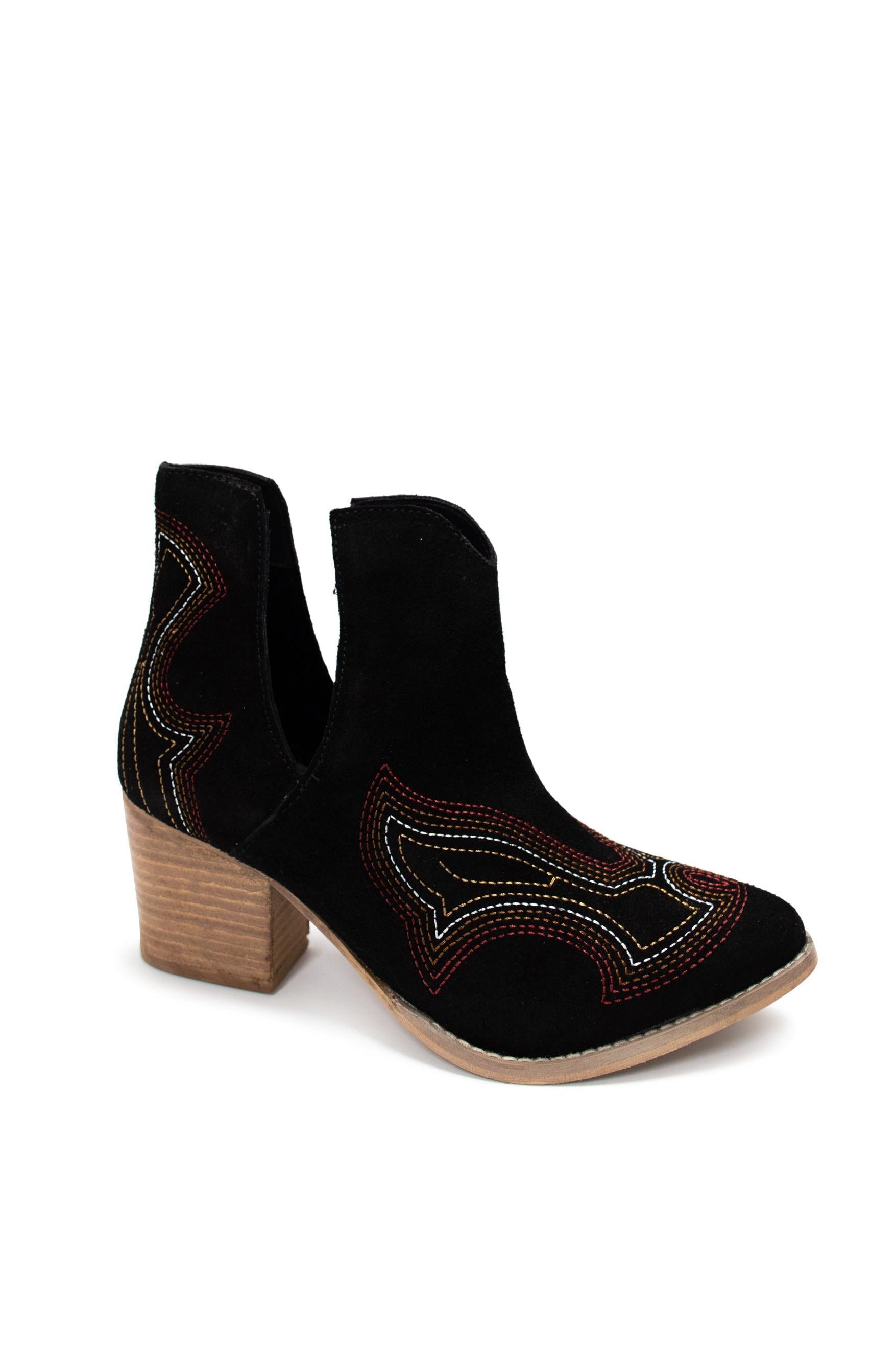 Journee Ankle Boots in Black