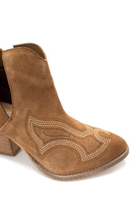 Journee Ankle Boots in Tan
