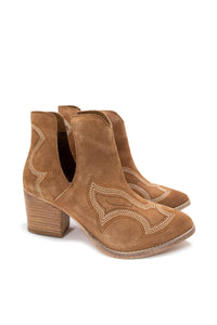 Journee Ankle Boots in Tan