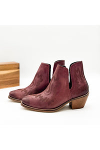Kickin' Booties in Burgundy