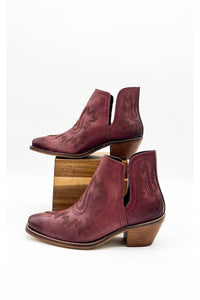 Kickin' Booties in Burgundy