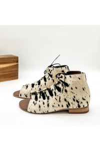 Nola Sandals in Black and White