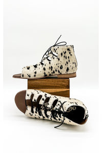 Nola Sandals in Black and White