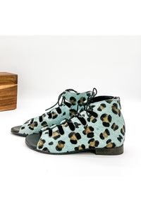 Nola Sandals in Teal