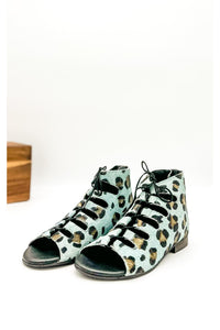 Nola Sandals in Teal