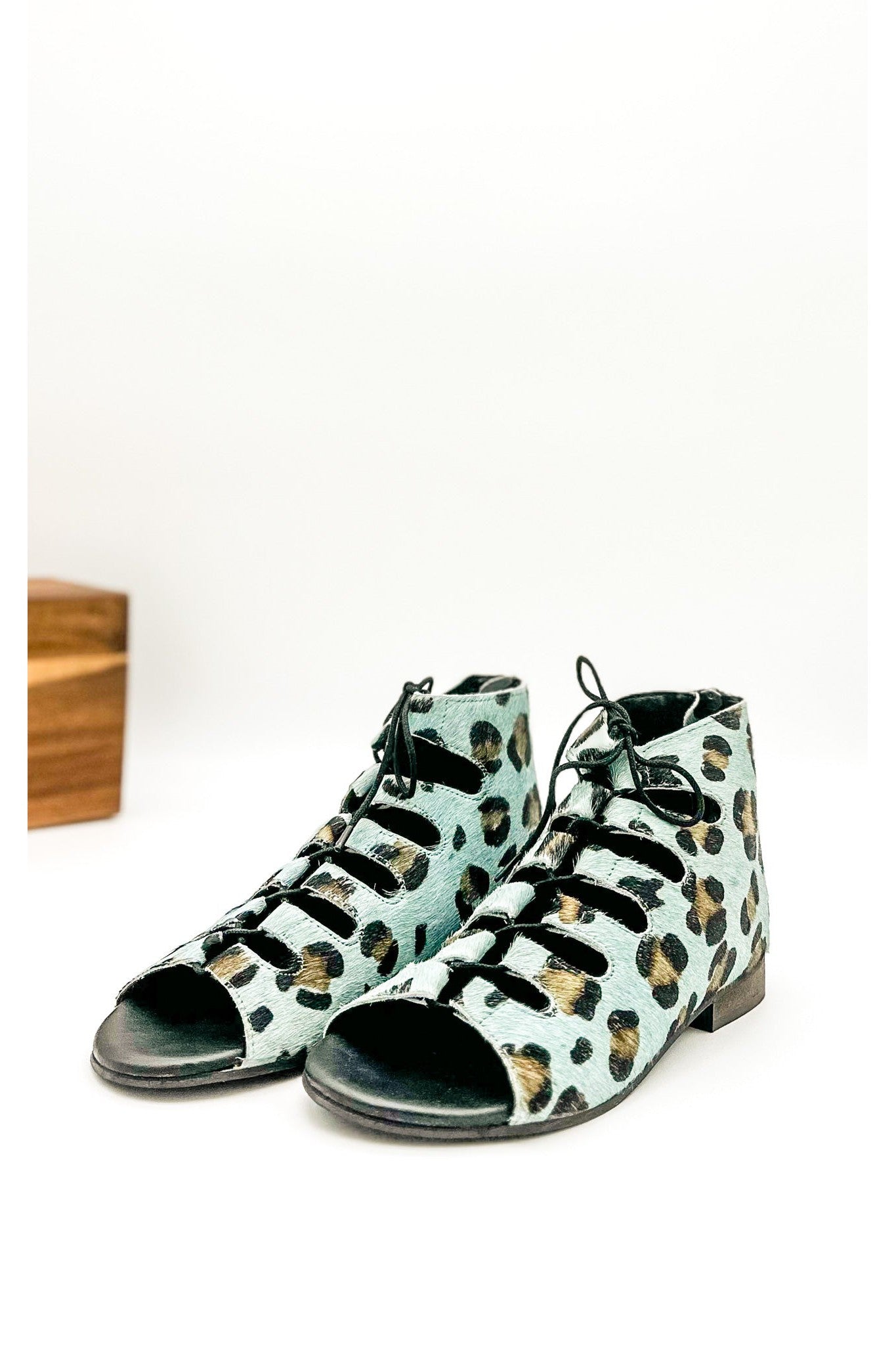 Nola Sandals in Teal