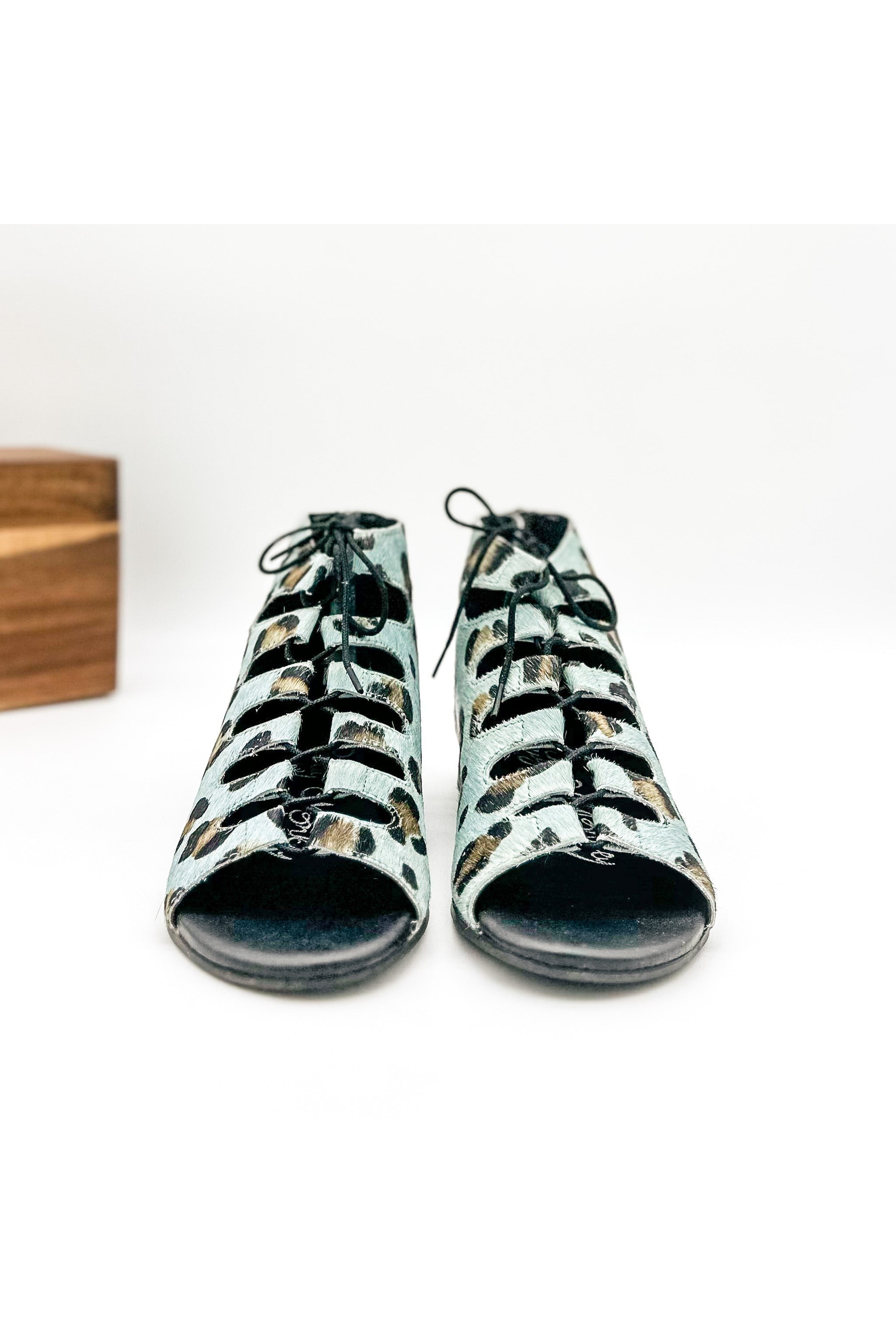 Nola Sandals in Teal