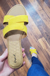 Mina Yellow Sandals