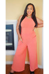 Basic Bae Full Size Ribbed Tank and Wide Leg Pants Set