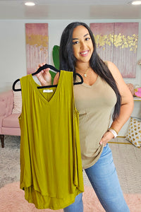 Zenana V-Neck Tank