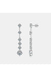 4 Carat Moissanite 925 Sterling Silver Earrings