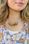 Ava Chain Linked Necklace