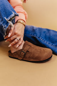 Brianna Suede Clog