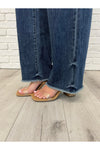 Addie Mid Rise Vintage Wash Wide Leg Jeans